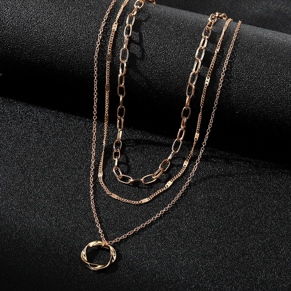 Golden Layers Necklace