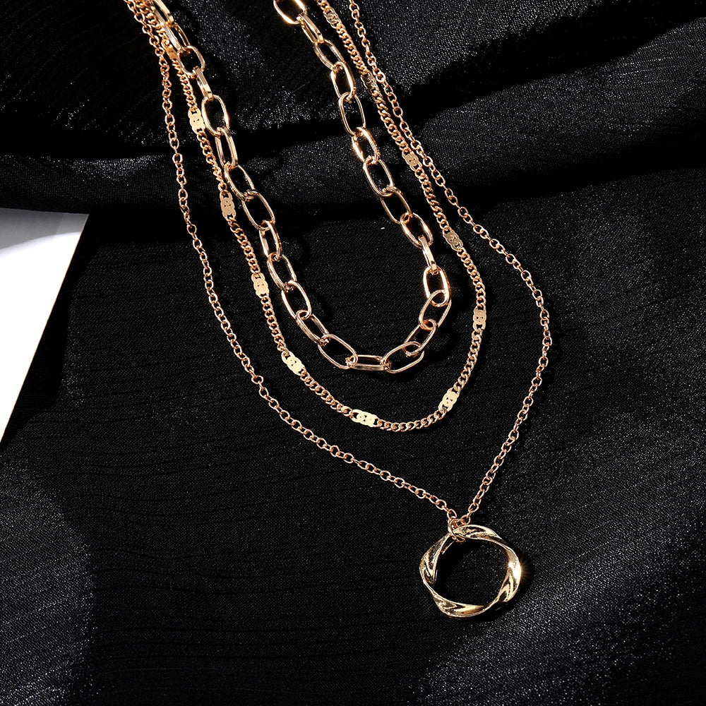 Golden Layers Necklace